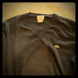 V-neck Lacoste sweater